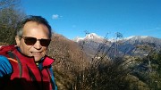 Alla CROCE del MONTE CASTELLO (1425 m) da Valpiana di Serina il 31 dicembre 2018 - FOTOGALLERY